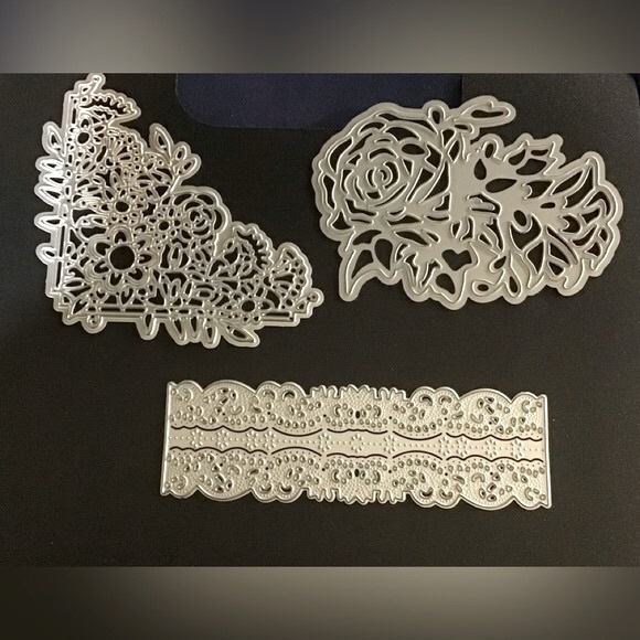 3 piece die set for card making and scrapbooking - Picture 1 of 5